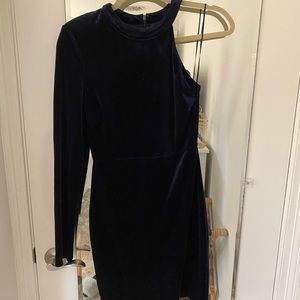Blue Holiday Dress
